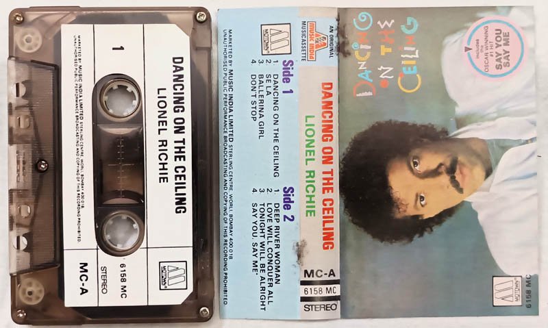 Dancing on the Ceiling Lionel Richie Audio cassette
