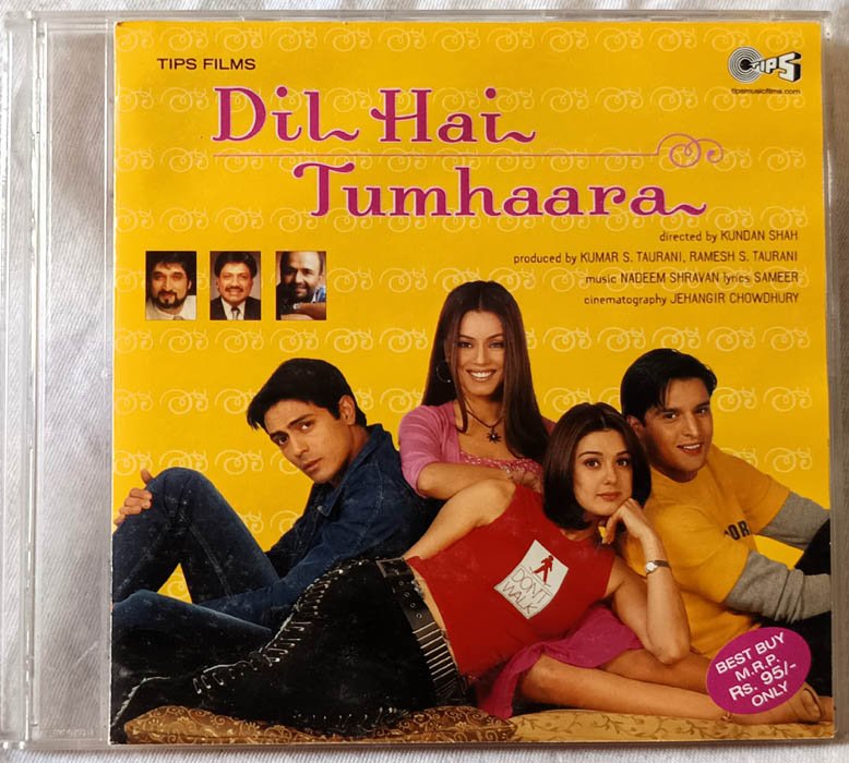 Dil Hai Tumhaara Hindi Audio Cd By Nadeem Shravan