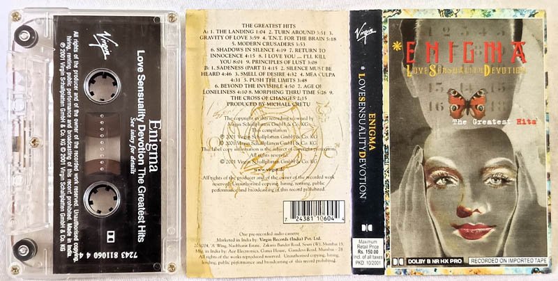 Enigma Love Sensuality Devotion Audio Cassette