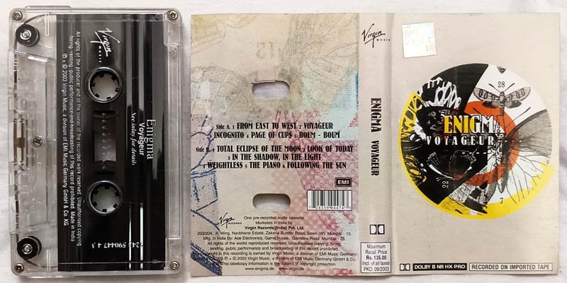 Enigma Voyageur Album Audio Cassette