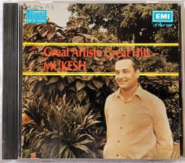 Great Artiste Great Hits Mukesh Audio cd