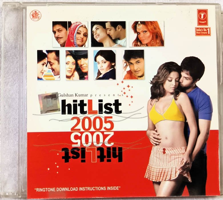Hitlist 2005 Hindi Audio Cd