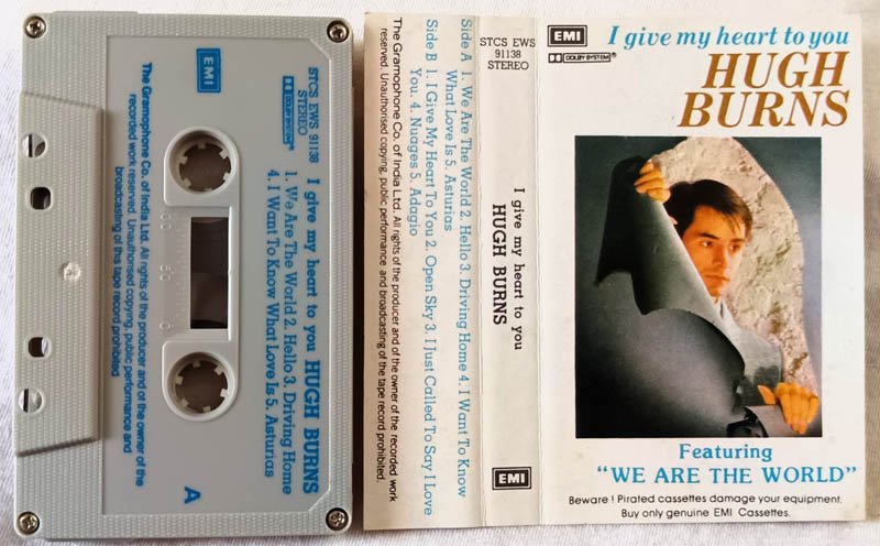 I Give My Heart To You Hugh Burns Audio Cassette