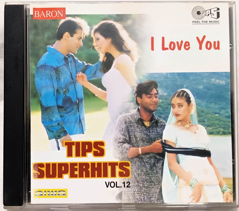 I Love you Tips Superhits Vol 12 Hindi Audio cd