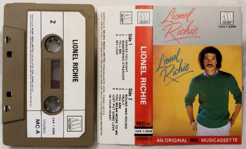 Lionel Richie Audio Cassette