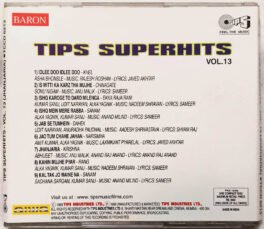 Jhanjaria Tips Superhits Vol 13 Hindi Audio cd