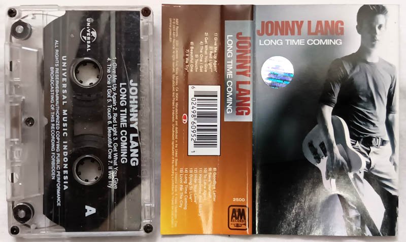 Johnny Lang Long Time Coming Audio Cassette