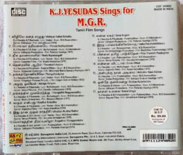 K.J.Yesudas Sings for M.G.R Tamil Audio cd