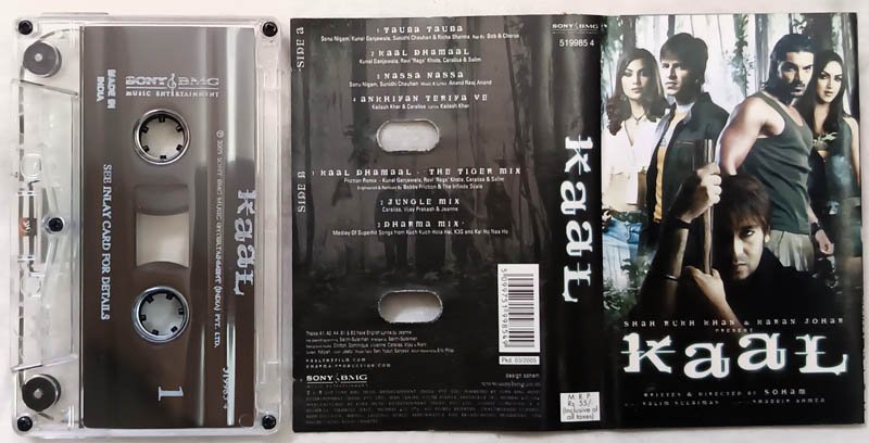 Kaal Hindi Film Audio cassette By Salim Sulaiman