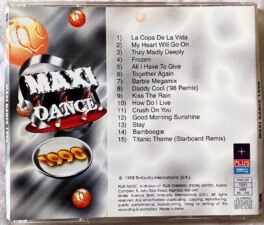 Maxi dance 1998 15 smash hits Audio CD