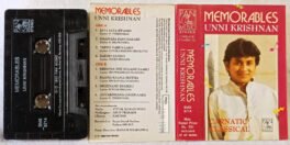 Memorables Unni Krishnan Carnatic Classical Audio Cassette