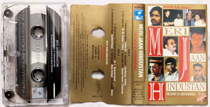 Meri Jaan Hindustan The Spirit of Independence Audio Cassette