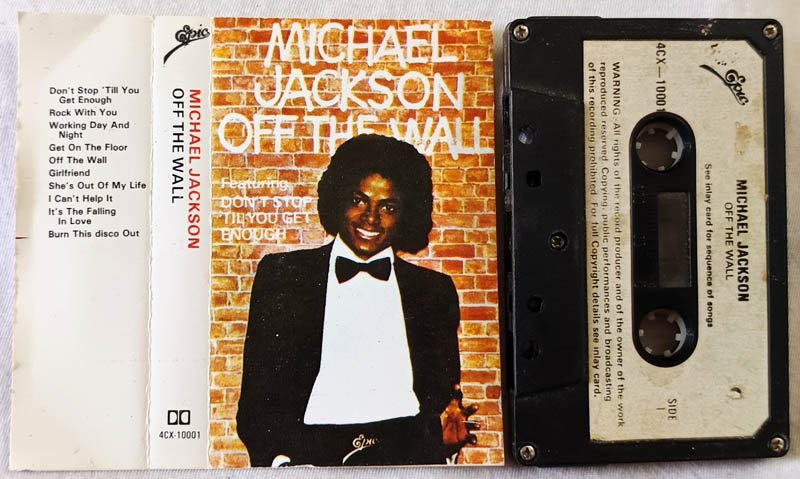 Michael Jackson Off the Wall Audio Cassette