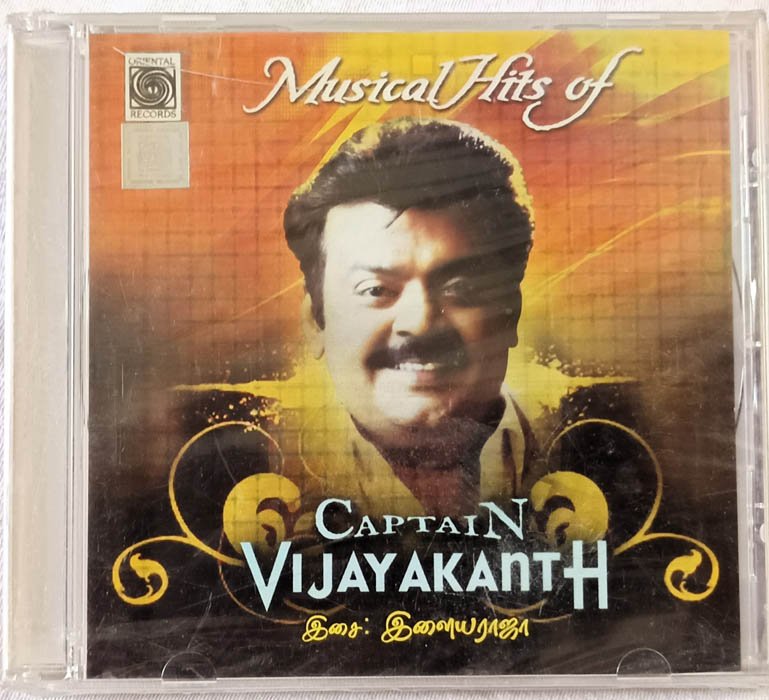 Musical Hits of Captain Vijayakanth Tamil Audio Cassette By Ilaiyaraaja