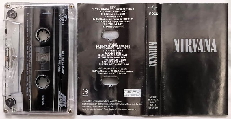 Nirvana Audio Cassette