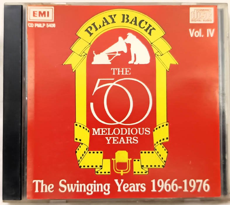 Play back The 50 Melodious Year The Swinging years 1966- 1976 Hindi Audio cd