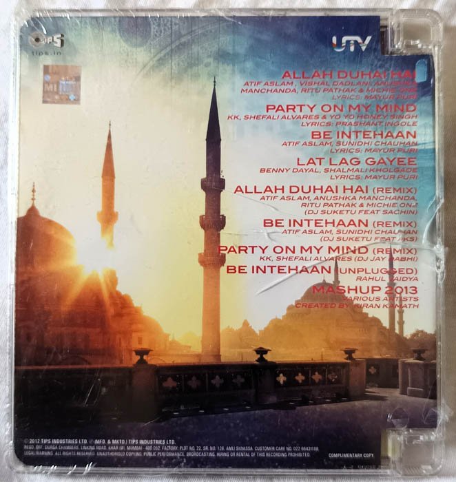 Race 2 Hindi Audio CD