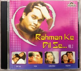 Rahman Ki Dil se Vol 2 Hindi Audio cd By A.R Rahman