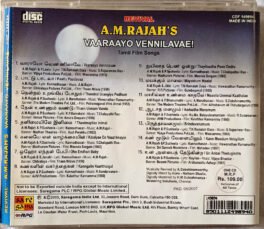 Revival A.M.Rajah is Vaaraayo Vennilavae Tamil Audio cd