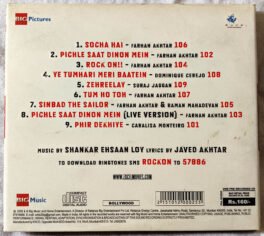 Rock On Audio cd By Shankar Ehsaan Loy