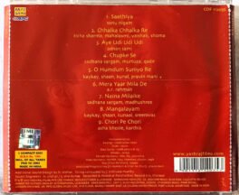 Saathiya Hindi Audio Cd By A R Rahman