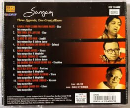 Sangam Lata Mangeshkar R D Burman Gulzar Hindi Audio cd