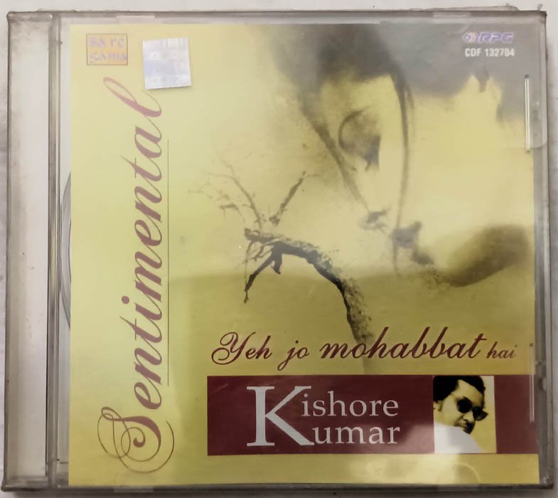 Sentimental Yeh Jo Mohabbat Hai Kishore Kumar Hindi Audio Cd