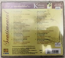 Sentimental Yeh Jo Mohabbat Hai Kishore Kumar Hindi Audio Cd(Sealed)