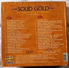 Solid Gold Asha Bhosle Vol 1 & 2 Hindi Audio Cd