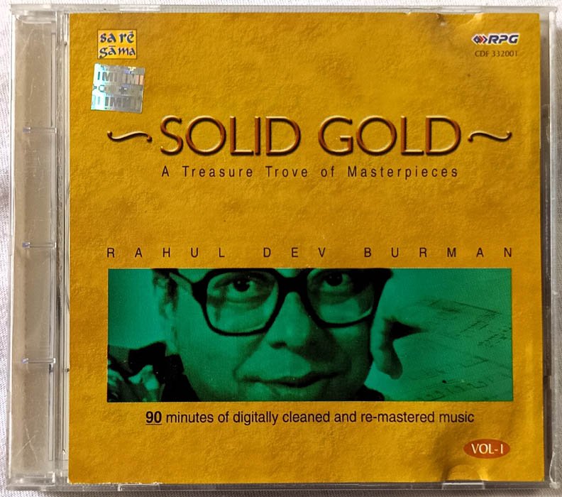 Solid Gold Rahul Dev Burman Vol.1 Hindi Audio Cd