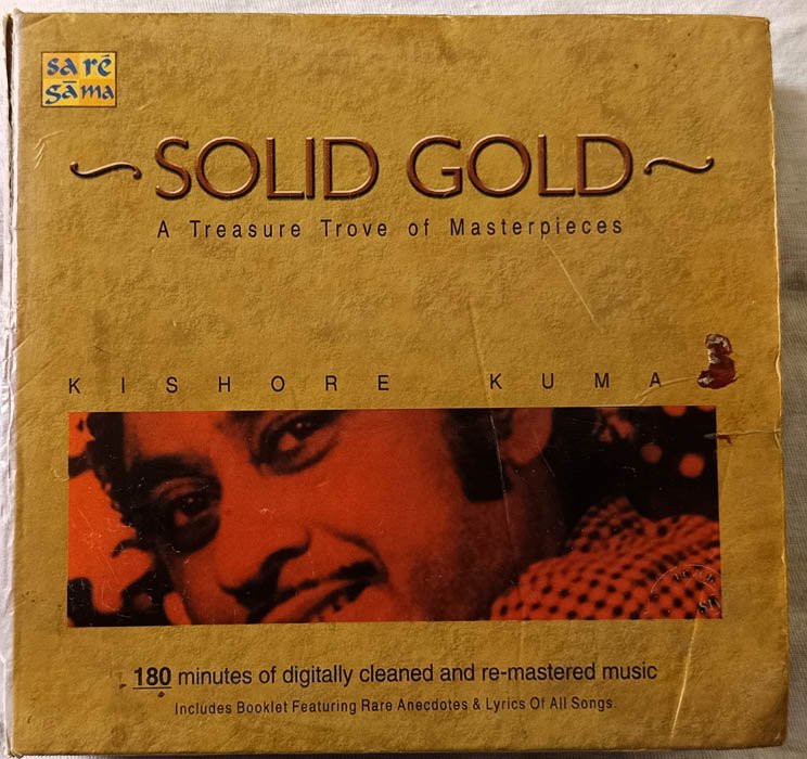 Solid Gold Kishore Kumar Vol 1 & 2 Hindi Audio Cd