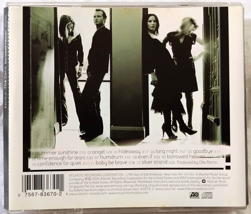 The Corrs Bollowed Heaven Audio CD