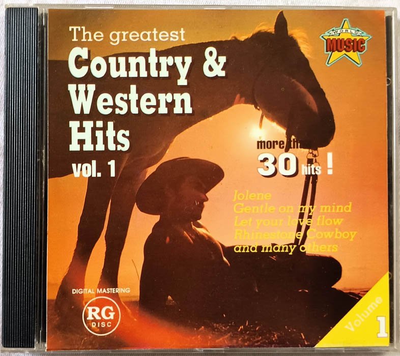 The Greatest country western hits Vol 1 Audio cd