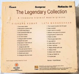 The Legendary Collection Lata Mangeshkar Kishore Kumar Hindi Audio cd