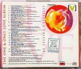 The One and Only Love Album Love English Audio Cd