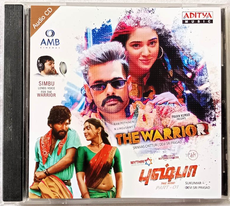 The Warrior-Pushpa Tamil Audio Cd