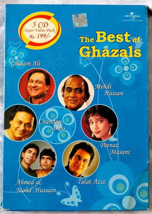The best of Ghazals Hindi Audio cd