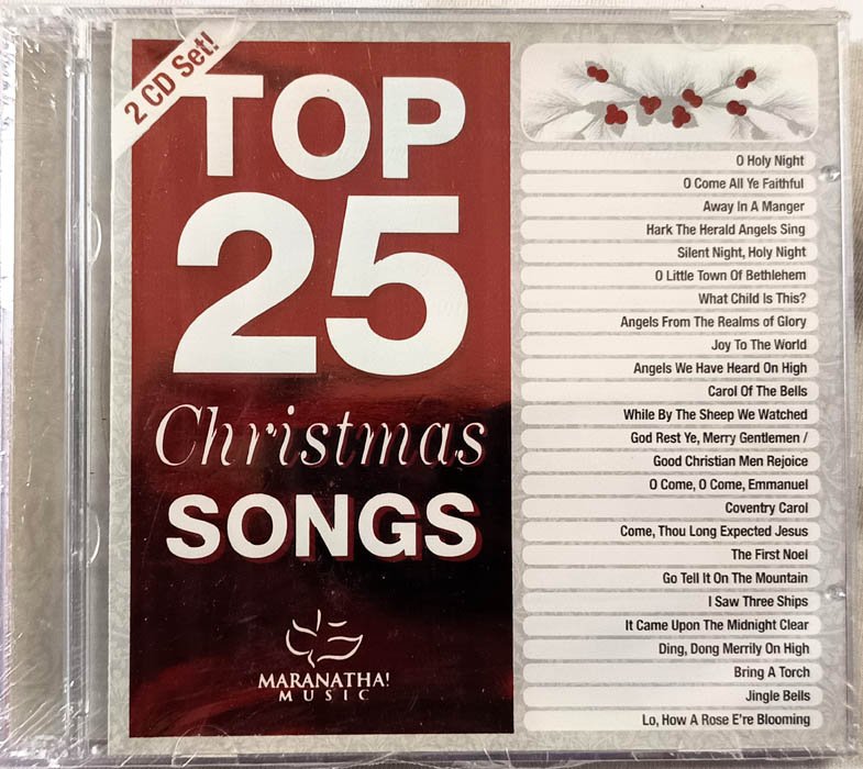 Top 25 Christmas Songs Audio cd