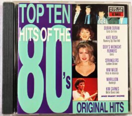 Top Ten Hits of the 80s Original Hits Audio cd