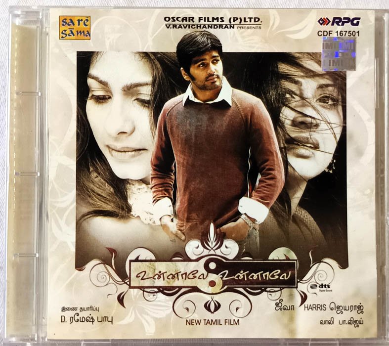 Unnale Unnaale - Harris Jayaraj Hits Audio Cd