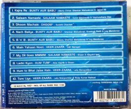 YRF Top 10 songs Hindi Audio cd