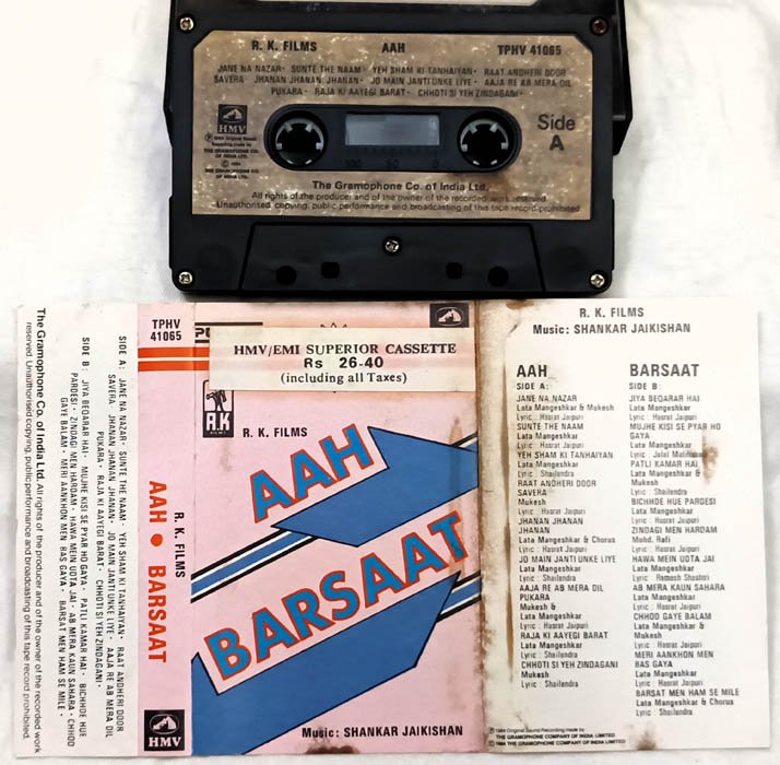 aah - Baraat Hindi Audio cd