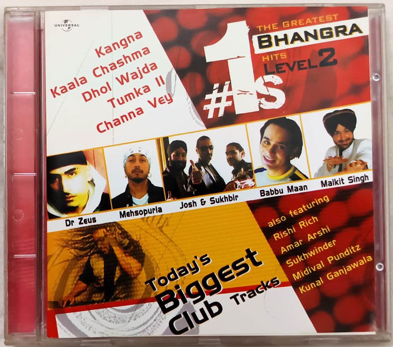 1 The Greatest Bhangra Hits Hindi Audio Cd