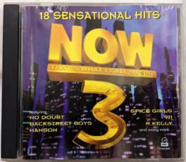 18 Sensational Hits Now thats what i call music 3 Audio cd