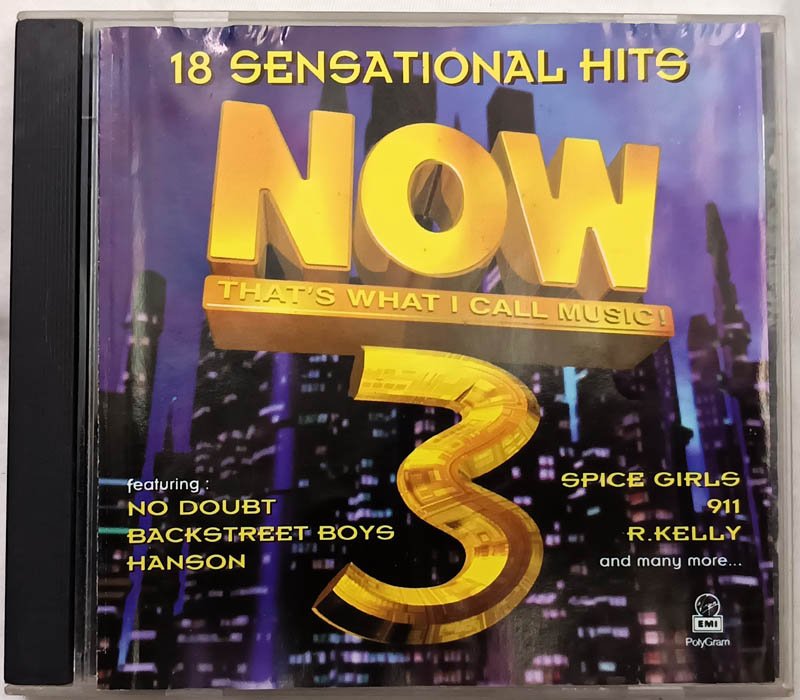 18 Sensational Hits Now thats what i call music 3 Audio cd
