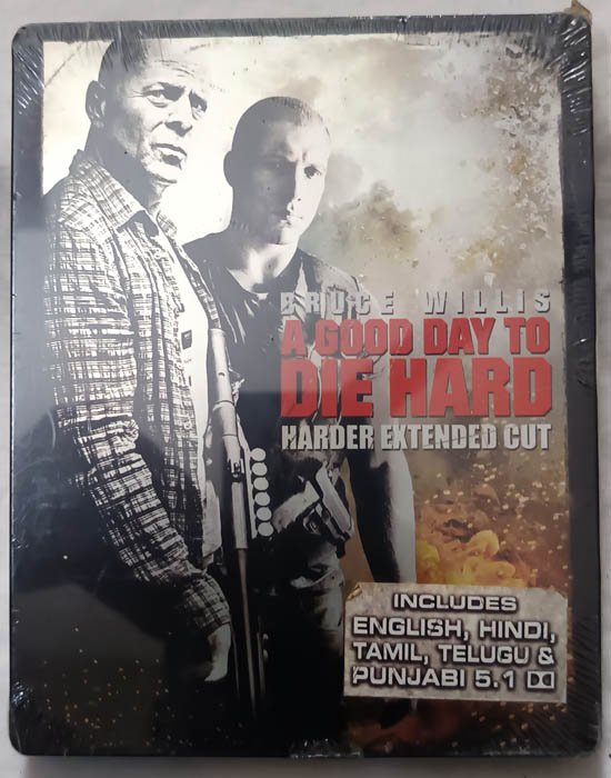 A Good Day To Die Hard Harder Extended Cut Movie Blu-Ray