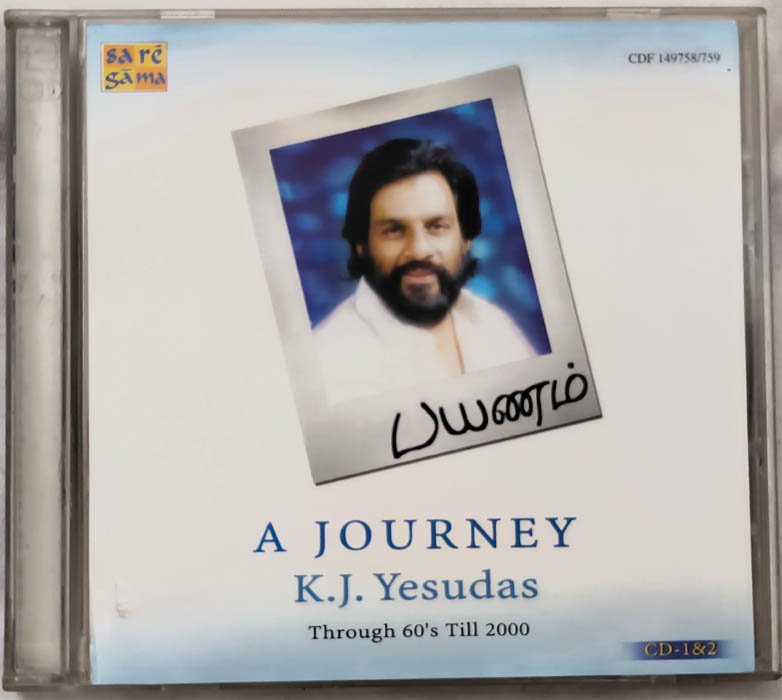 A Journey K.J.Yesudas Through 60s Still 2000 Audio Cd