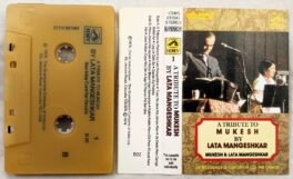 A Tribute Mukesh By Lata Mangeshkar Vol.1 and Vol.2 Hindi Audio Cassette