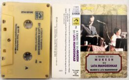 A Tribute Mukesh By Lata Mangeshkar Vol.1 and Vol.2 Hindi Audio Cassette