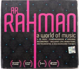 A.R.Rahman World of Music 3 cd pack Hindi Audio Cd